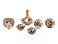Collection of Pottery Jars
