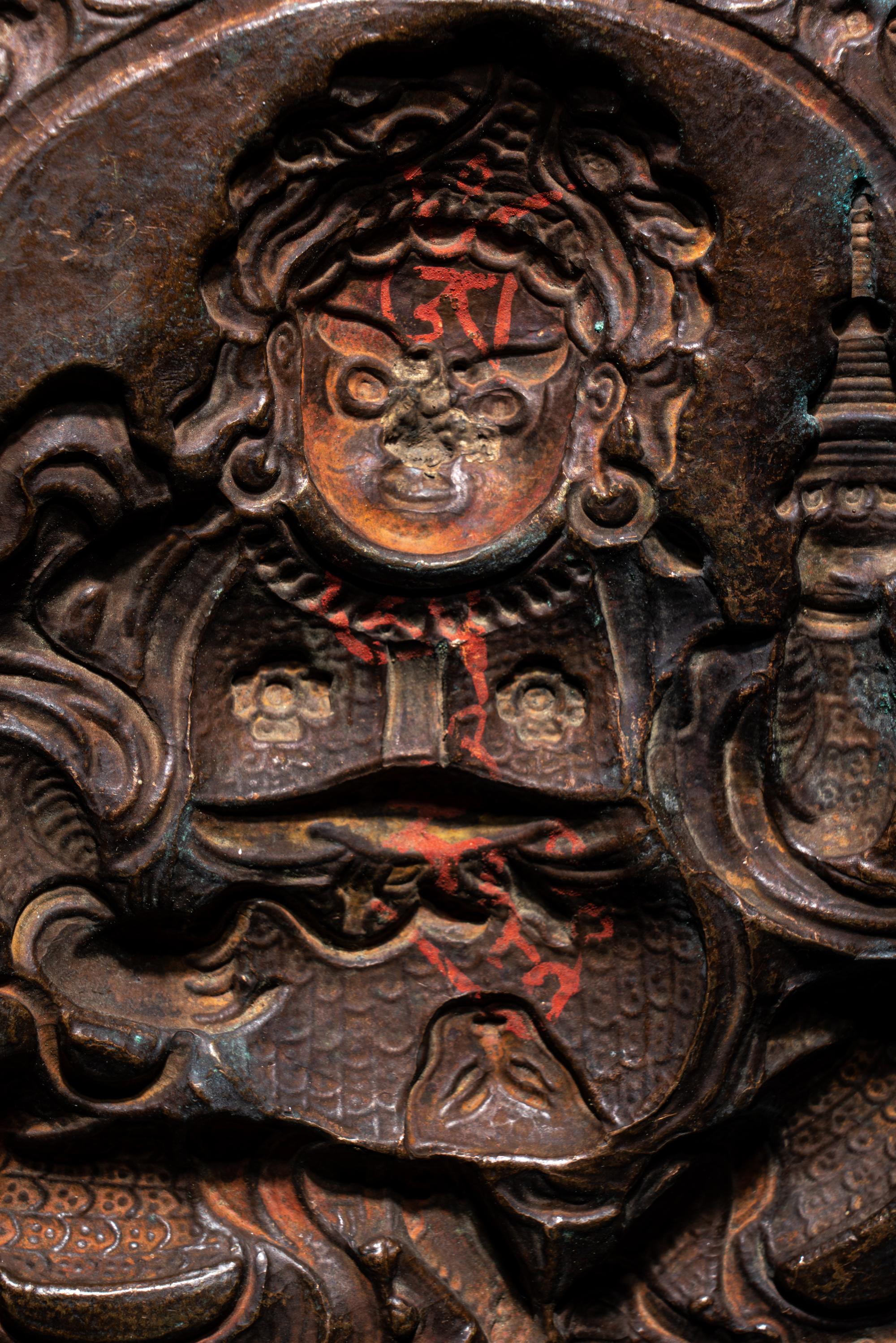 Two Himalayan Copper Votives