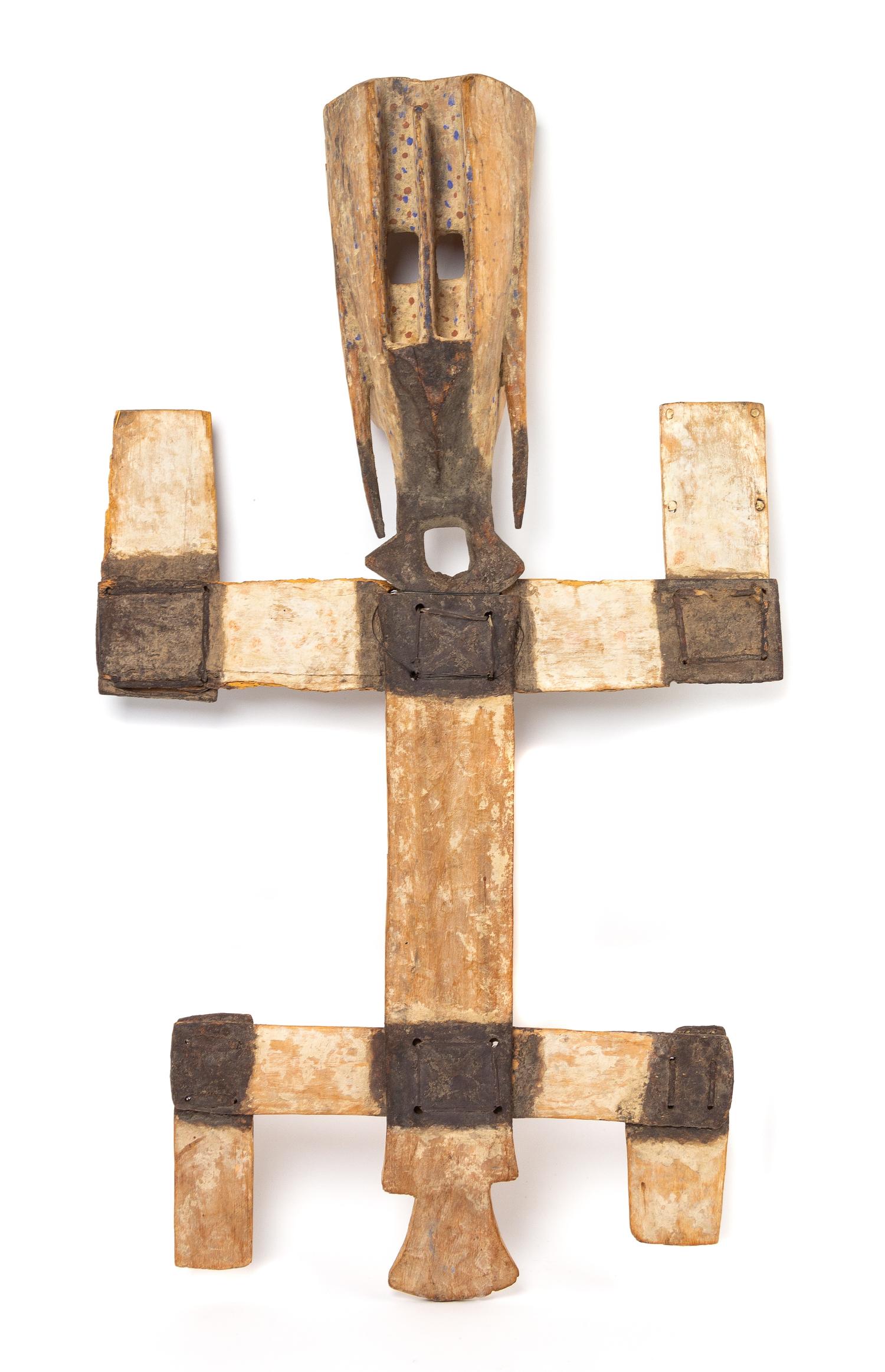 A Dogon Kanaga Mask Height 36 x width 20 1/2 inches. — MALI, PROBABLY EARLY 20TH CENTURY