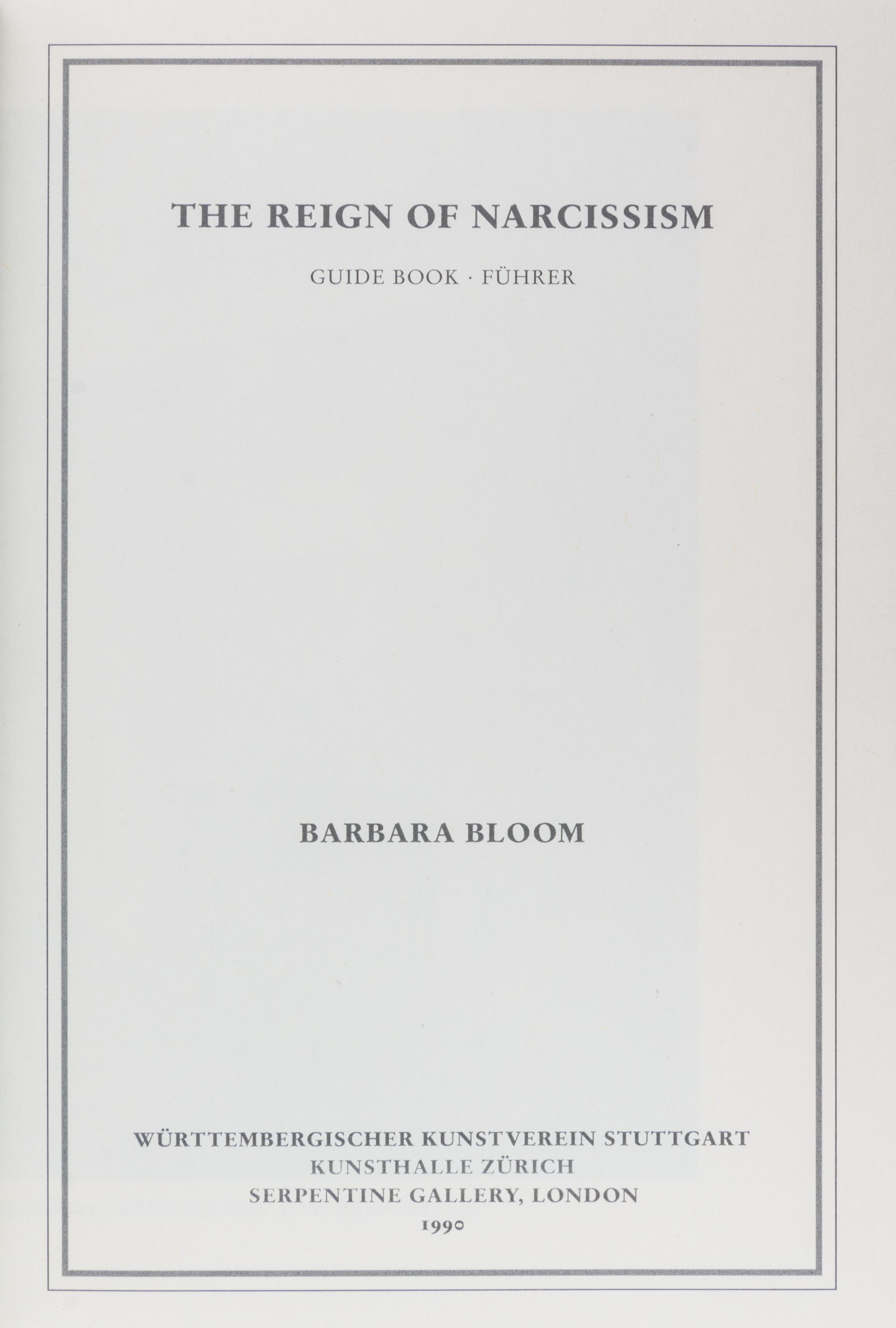 (ART CRITICISM) 9 works, including Barbara Bloom, David Godbold, Stan Brakhage, Vito Acconci and Richard Prince.