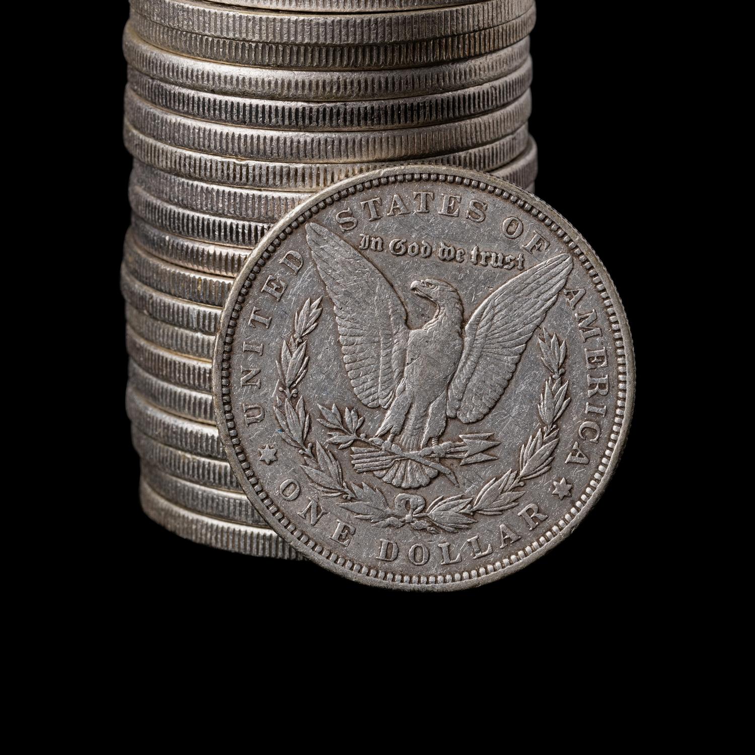 A Group of Twenty Morgan $1 Coins