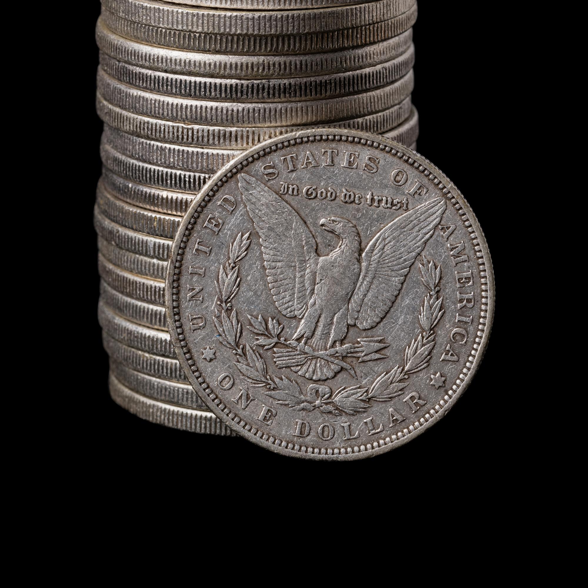 A Group of Twenty Morgan $1 Coins
