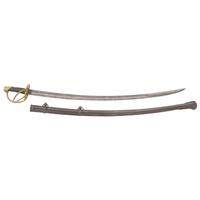1845 Dated Ames Model 1840 Heavy Cavalry Saber