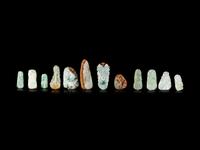 Twenty Chinese Jadeite Pendants