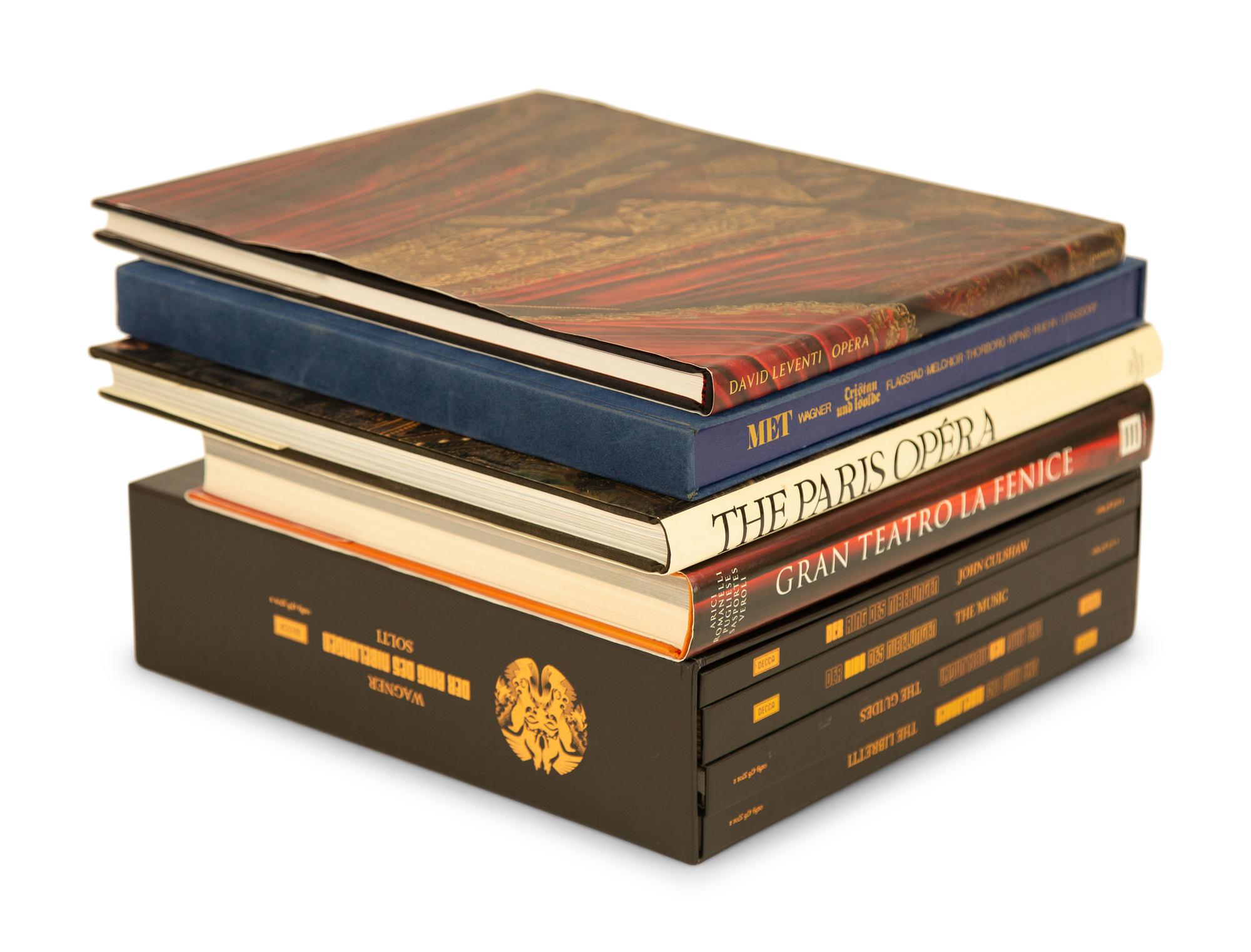A Group of Recordings and Books Relating to Opera