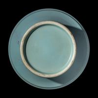 A Chinese Splashed Glazed Porcelain Vase