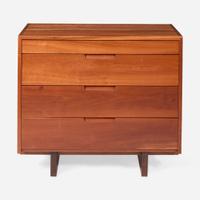 George Nakashima (American, 1905-1990) Single Chest of Drawers, New Hope, Pennsylvania, 1971