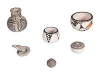 Collection on Miniature Pueblo Pottery