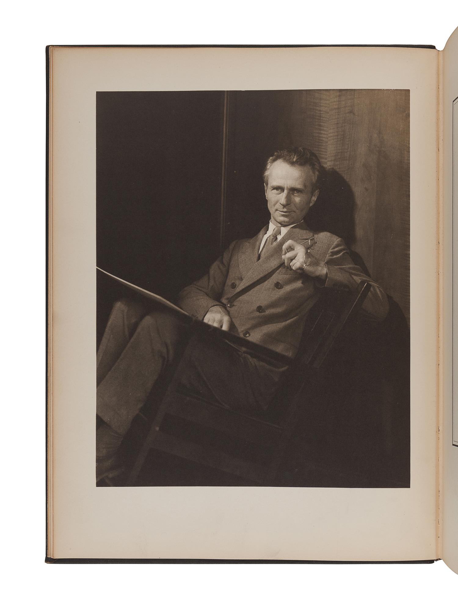 STEICHEN, Edward (1879-1973). -- SANDBURG, Carl (1878-1967). Steichen The Photographer. New York: Harcourt, Brace and Company, 1929.