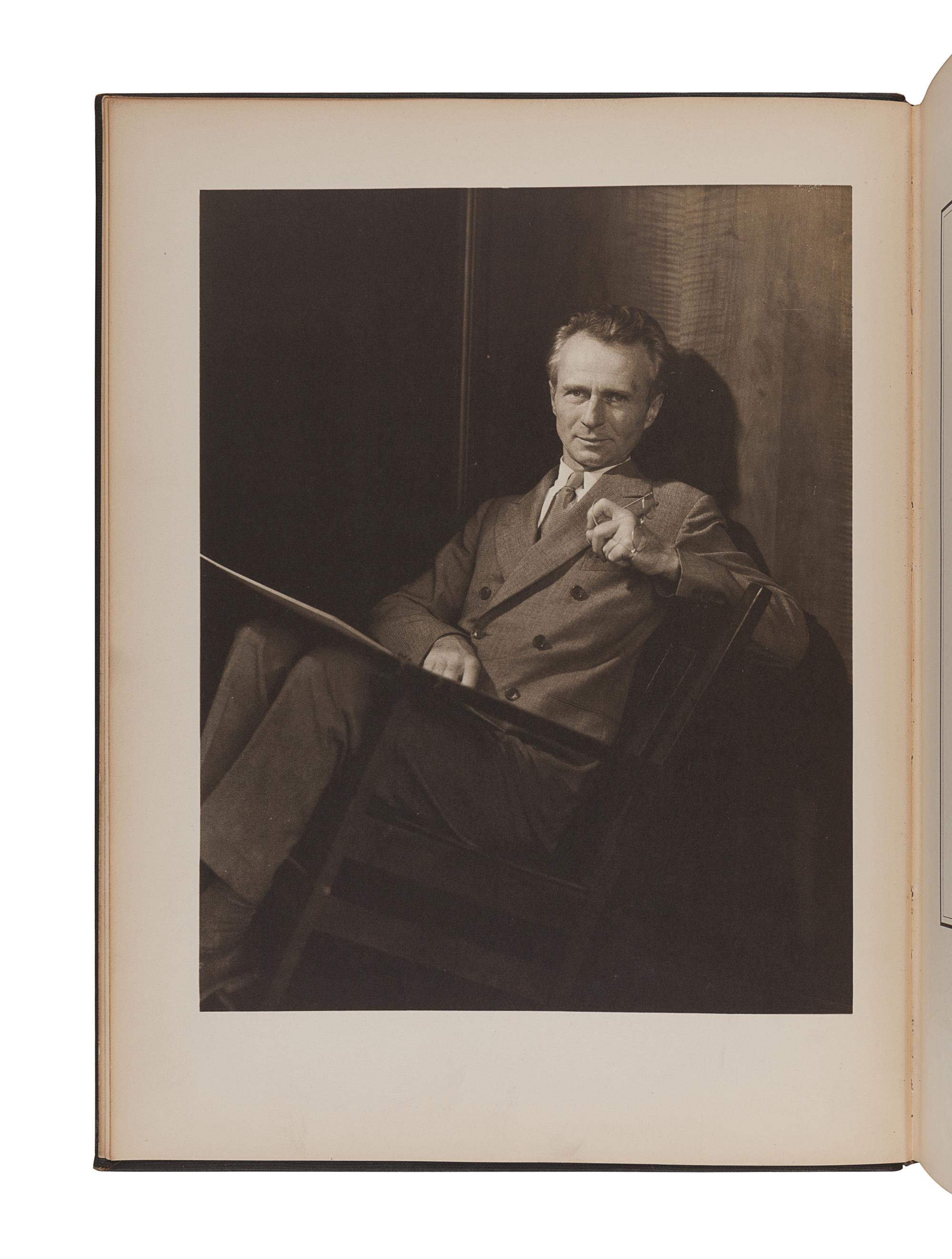 STEICHEN, Edward (1879-1973). -- SANDBURG, Carl (1878-1967). Steichen The Photographer. New York: Harcourt, Brace and Company, 1929.