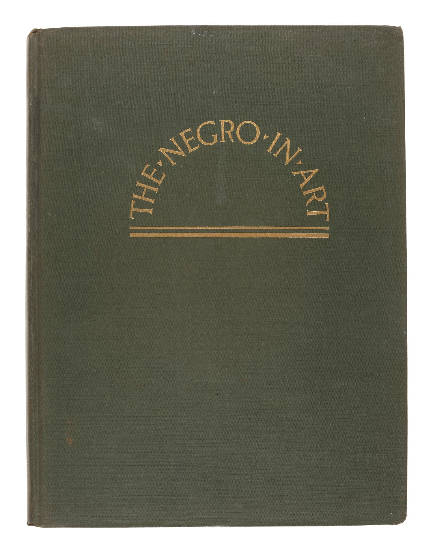 [ART]. LOCKE, [LeRoy] Alain. The Negro in Art: A Pictorial Record of the Negro Artist and of the Negro Theme in Art . Washington, DC: Associates in Negro Folk Education, 1940.