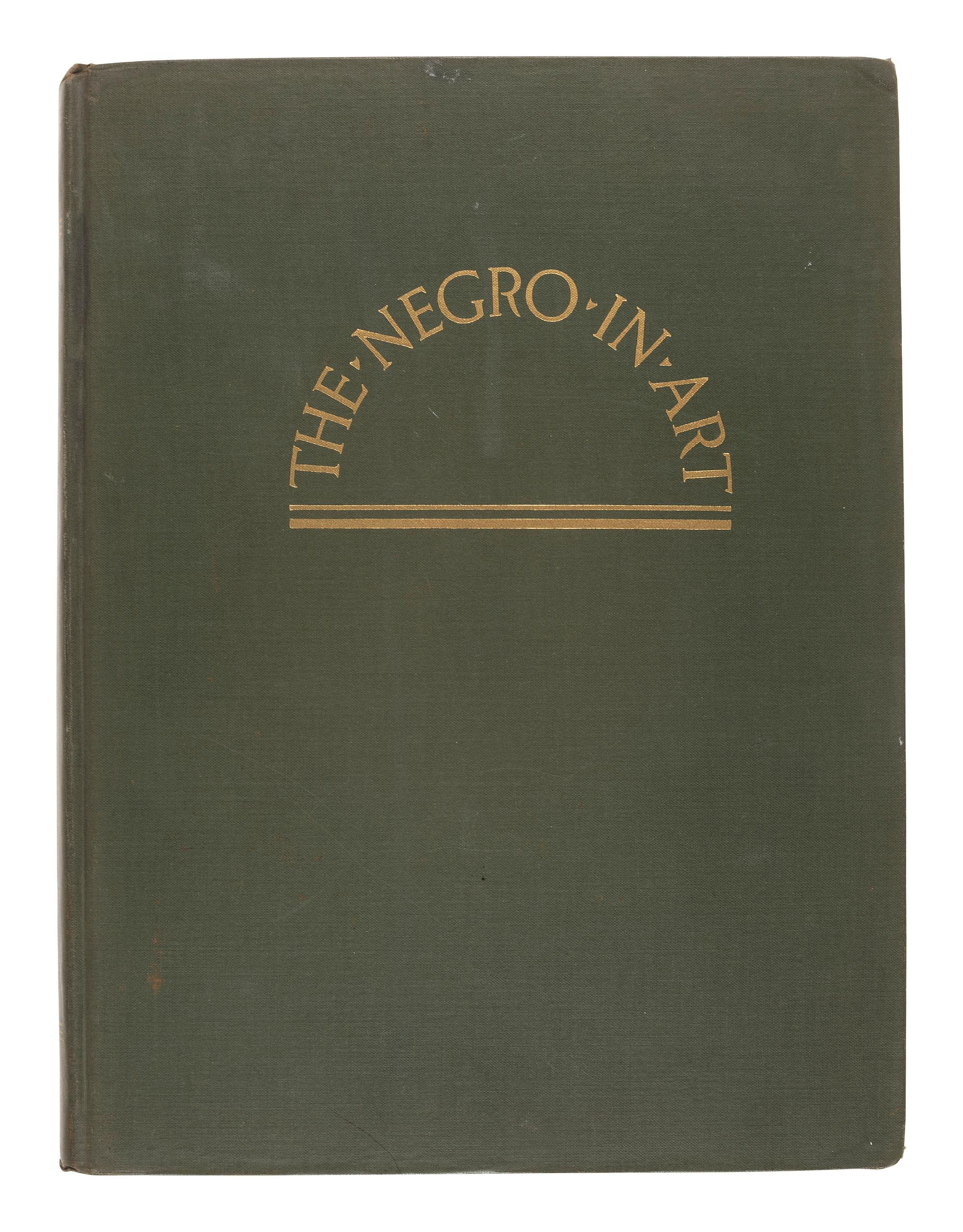 [ART]. LOCKE, [LeRoy] Alain. The Negro in Art: A Pictorial Record of the Negro Artist and of the Negro Theme in Art . Washington, DC: Associates in Negro Folk Education, 1940.