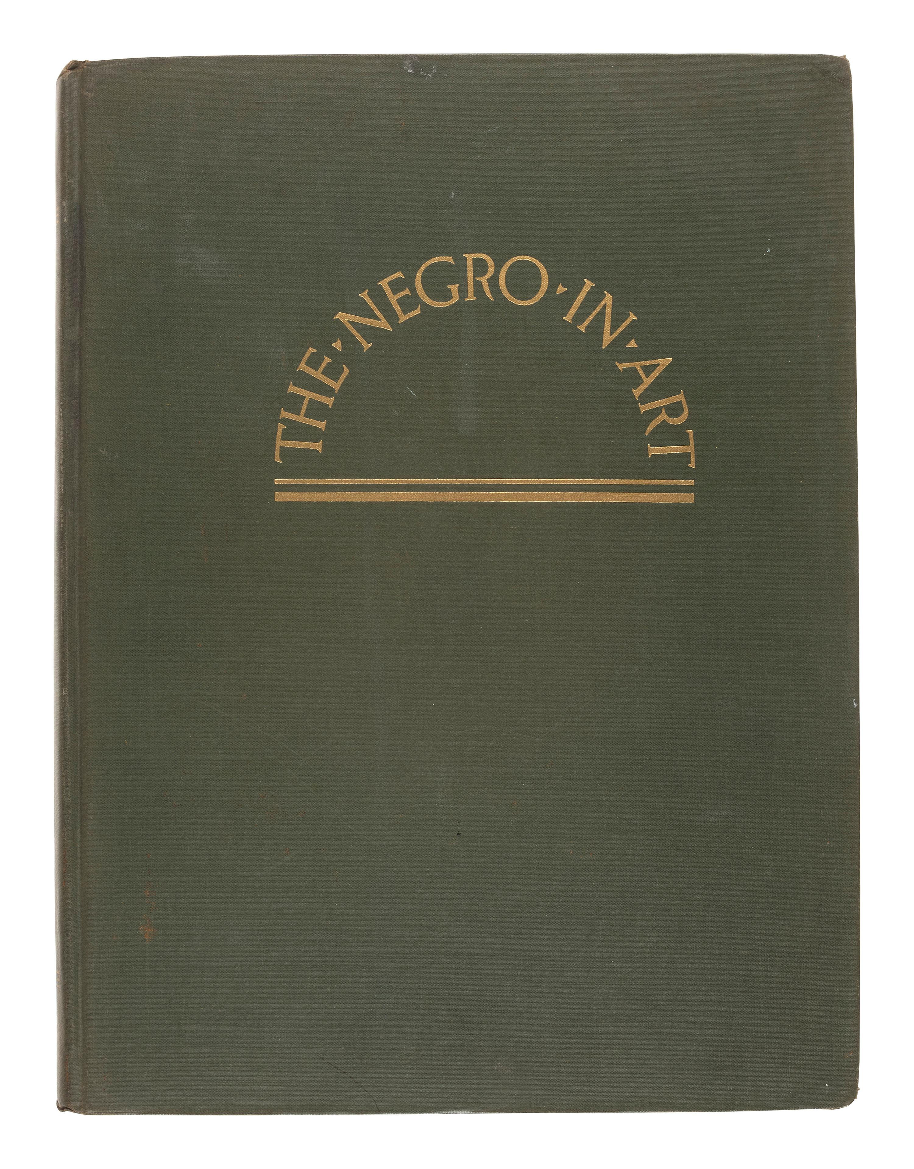 [ART]. LOCKE, [LeRoy] Alain. The Negro in Art: A Pictorial Record of the Negro Artist and of the Negro Theme in Art . Washington, DC: Associates in Negro Folk Education, 1940.