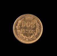 A Mexico 1945-M 2 Peso Gold Coin