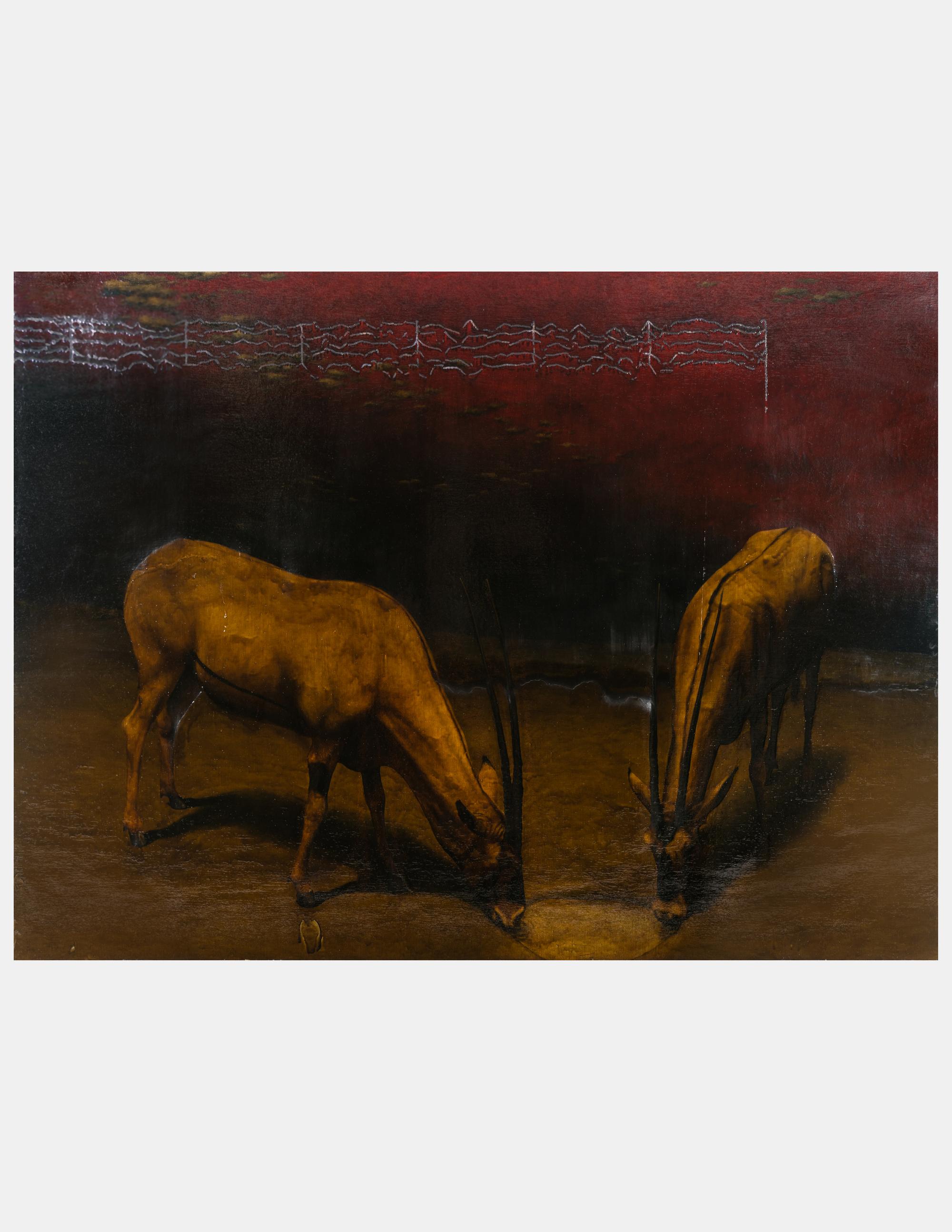 Untitled (2 Oryx) , 1987