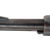 *Colt 4.75" Blued New Frontier Single Action Army Revolver in .44-40 with Original Box and Extra Grips