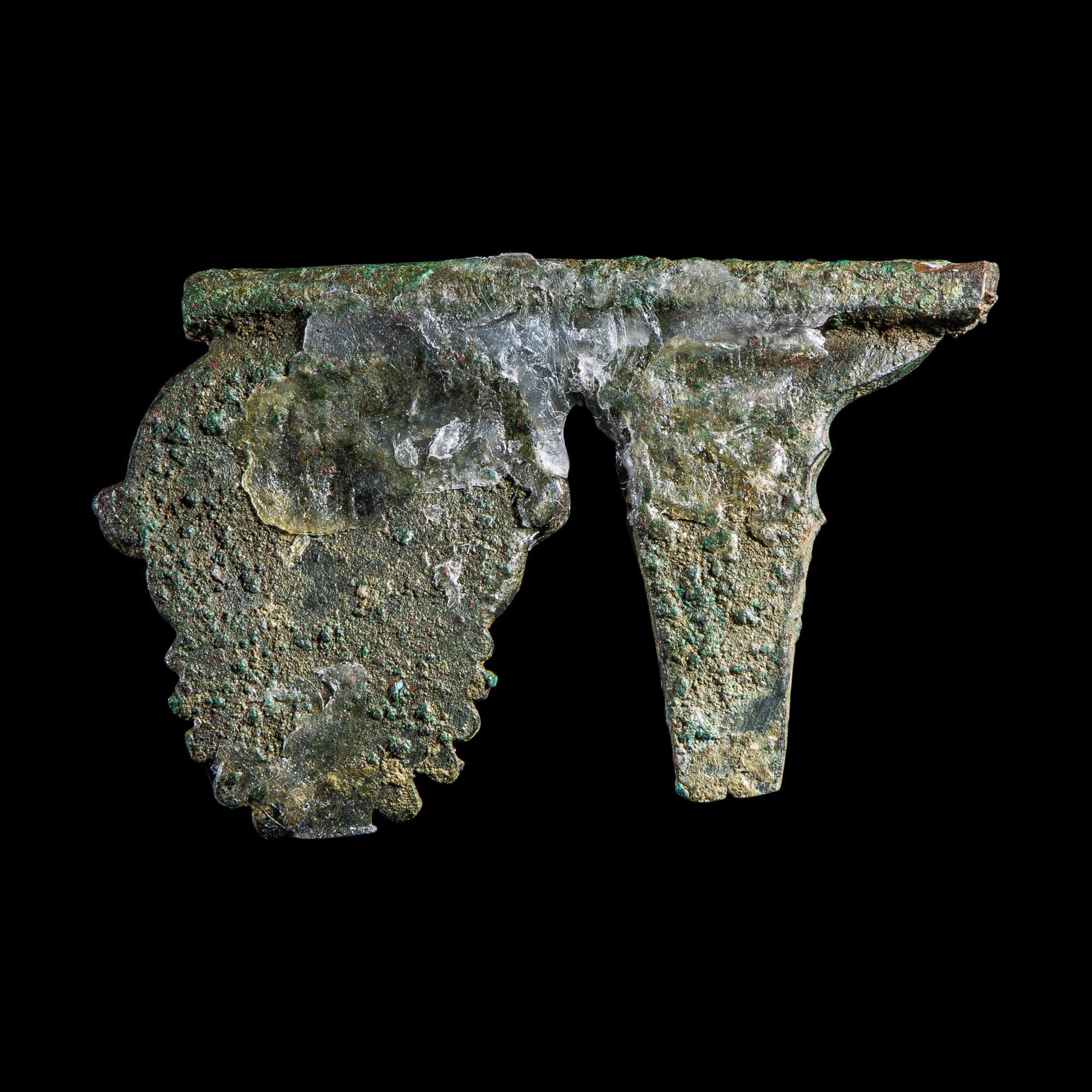 A Hellenistic Bronze Applique with a Bucranium and Gorgon
