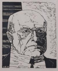 Portrait of Max Beckmann