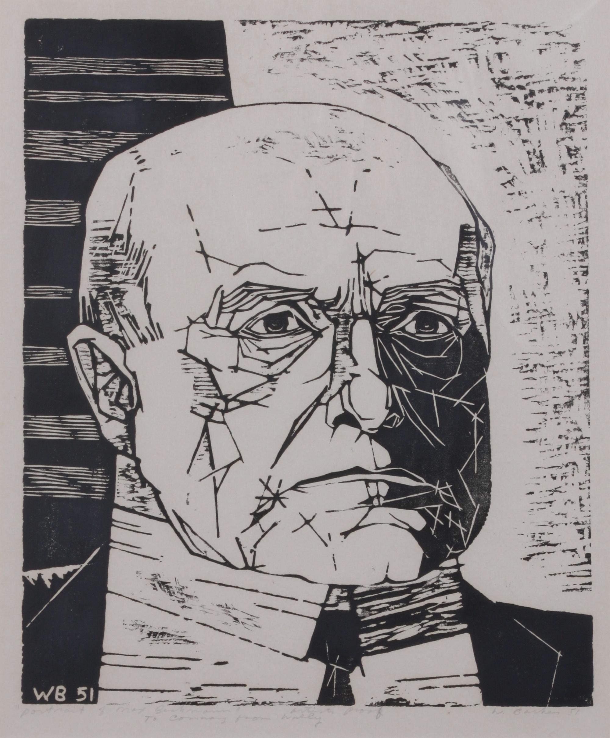 Portrait of Max Beckmann