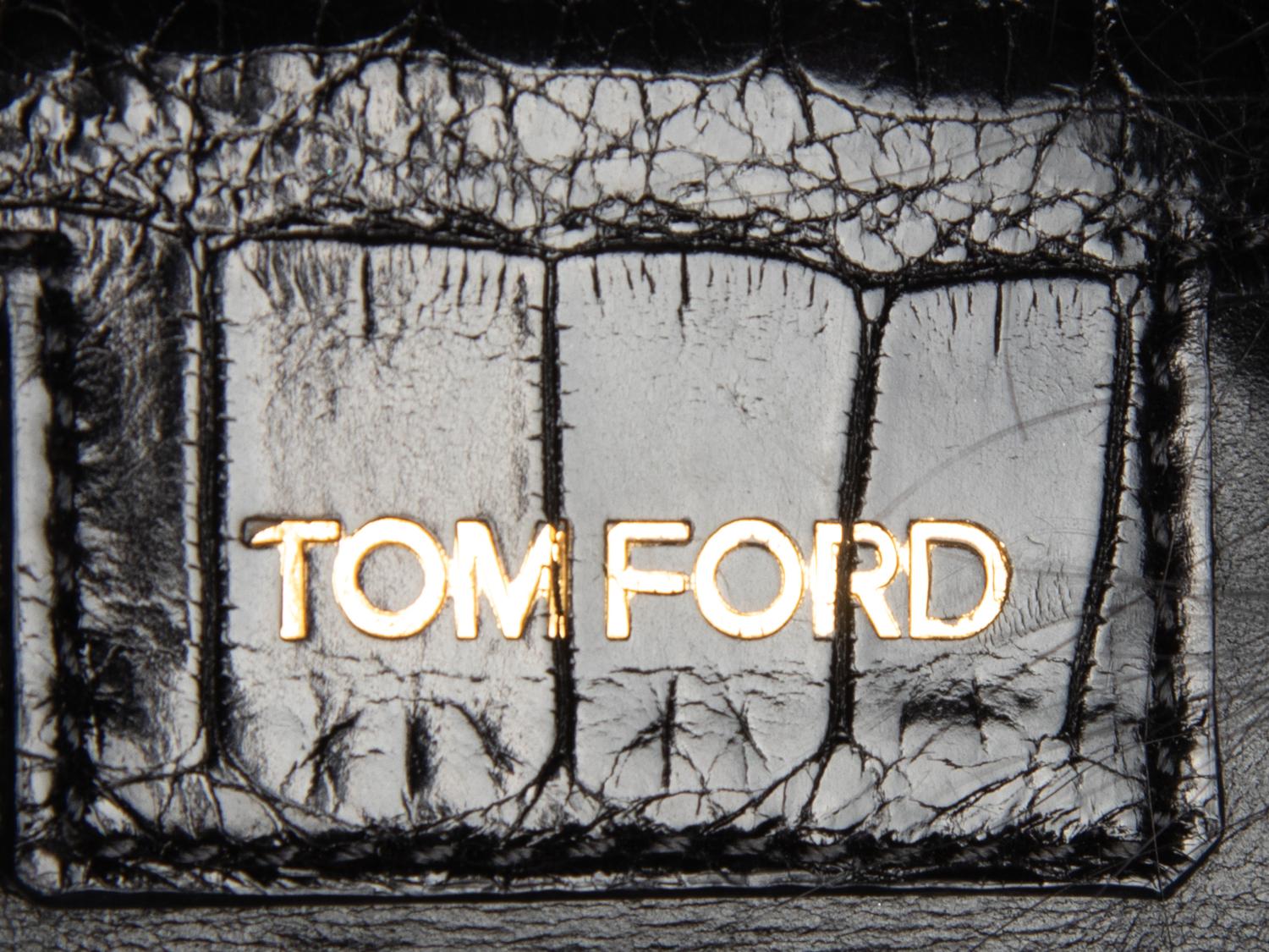 Tom Ford Fox Fur and Crocodile Handbag