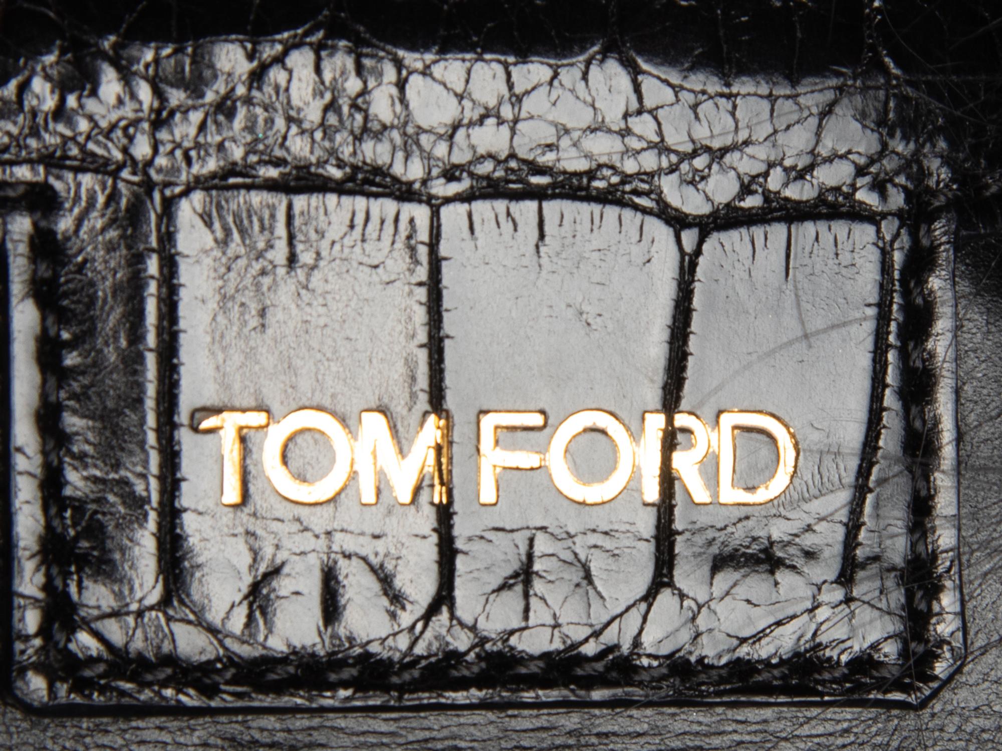 Tom Ford Fox Fur and Crocodile Handbag