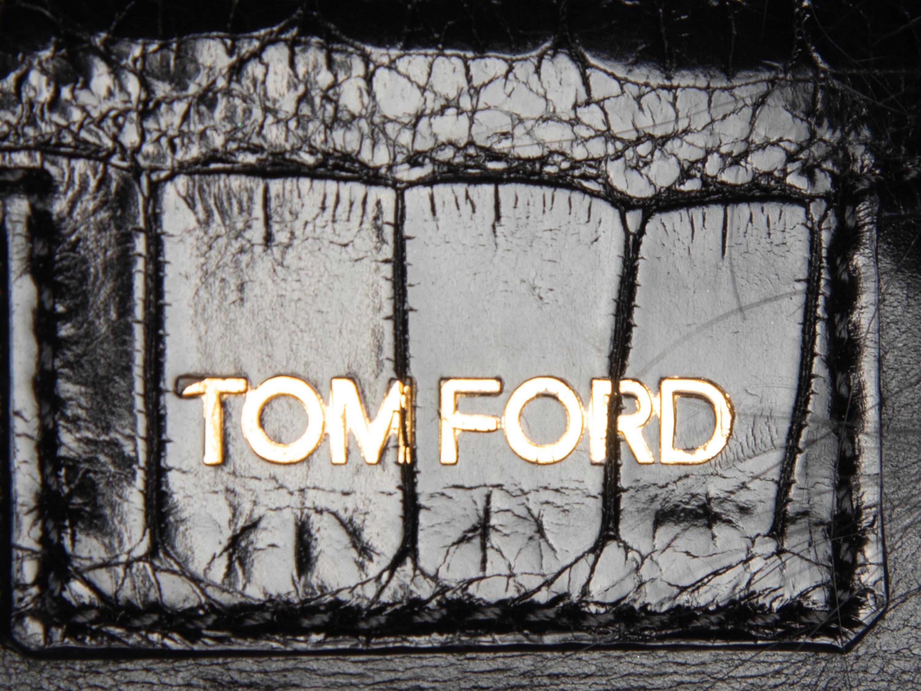 Tom Ford Fox Fur and Crocodile Handbag