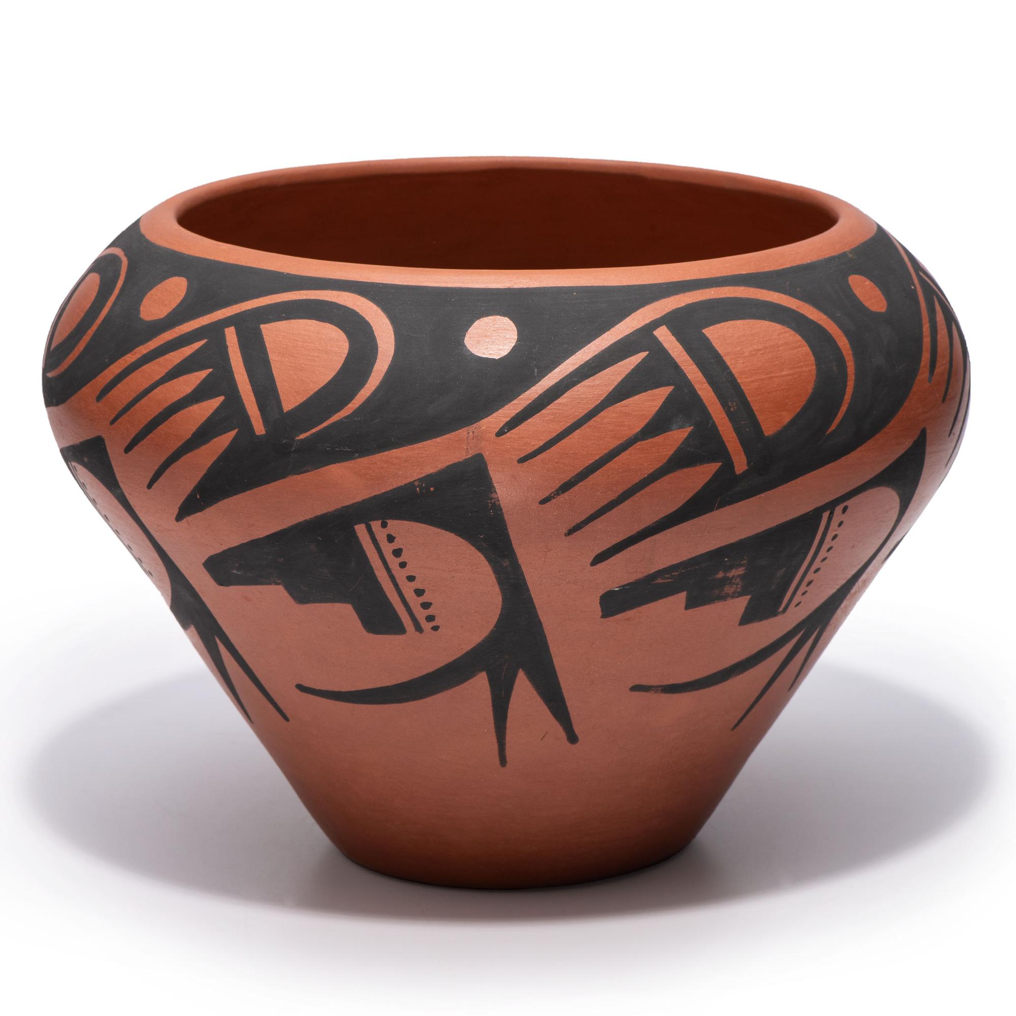 Redware Pottery Jar