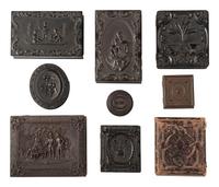 [EARLY PHOTOGRAPHY]. A group of 8 Union cases.
