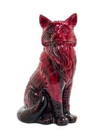 A Royal Doulton Flambe Glazed Figure Height 11 1/8 inches. — 20TH CENTURY