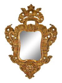 A Venetian Style Giltwood Mirror