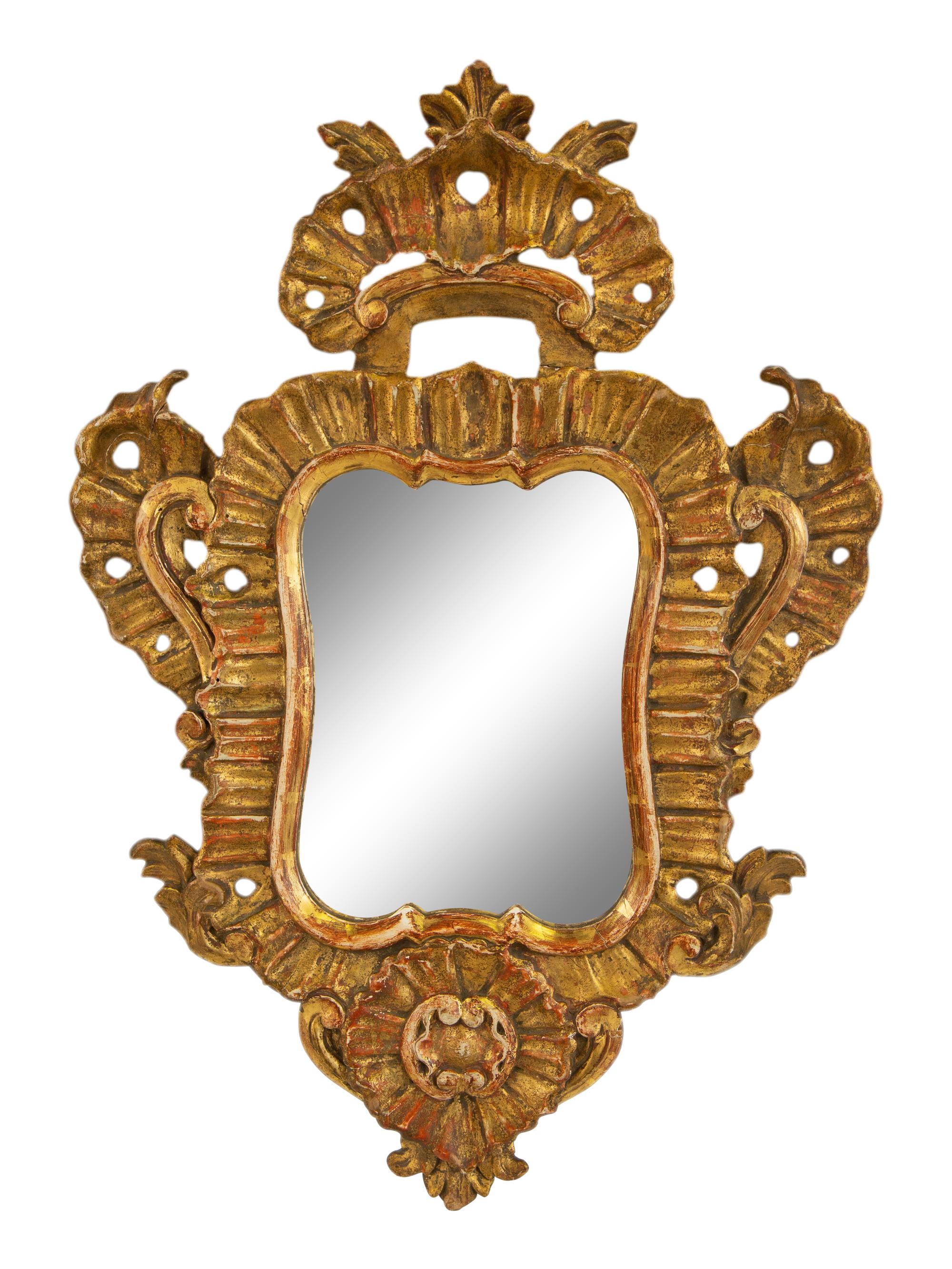 A Venetian Style Giltwood Mirror