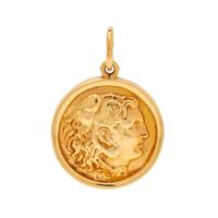 GREEK COIN PENDANT