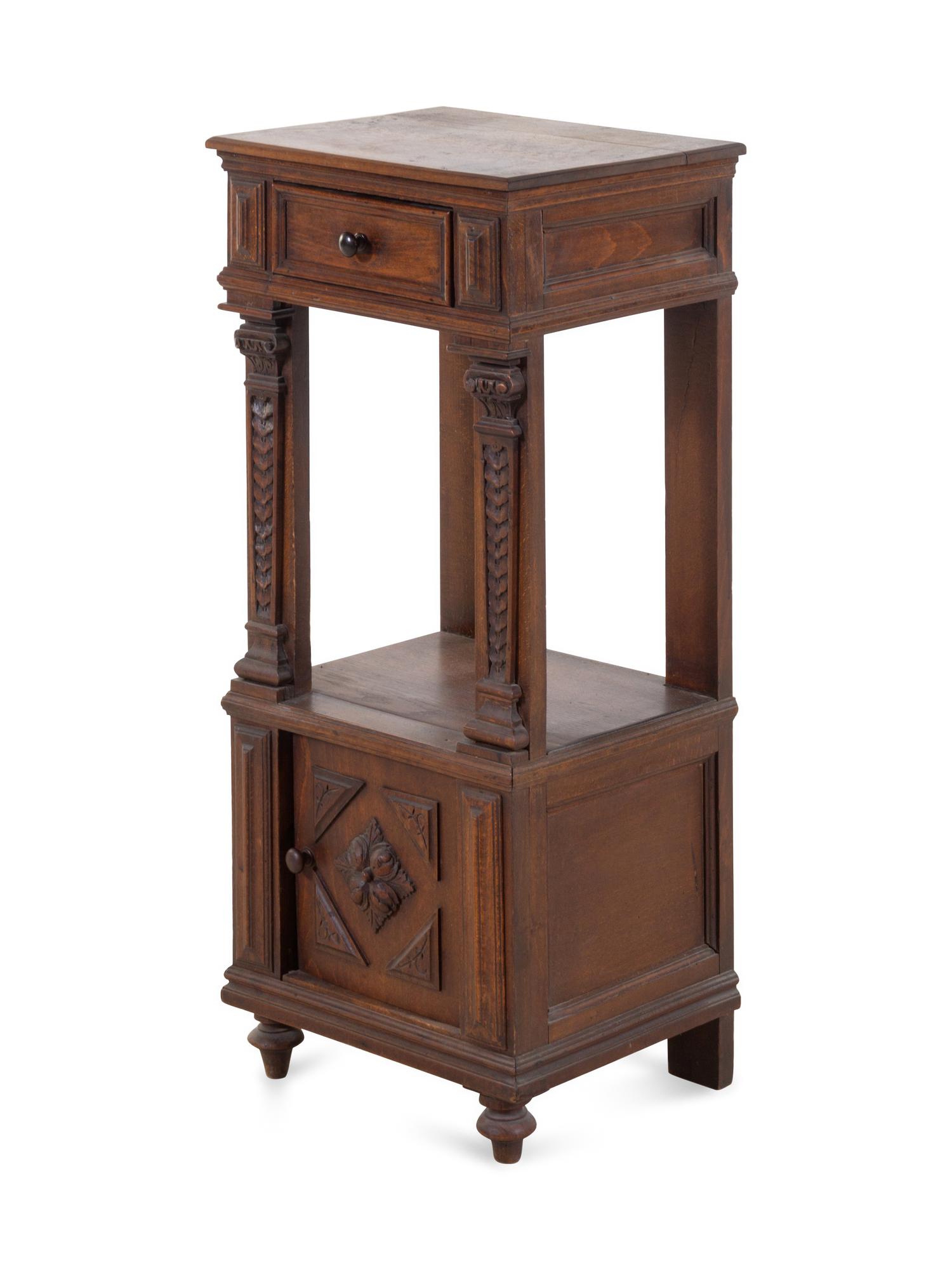 An Italian Renaissance Style Walnut Stand