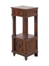 An Italian Renaissance Style Walnut Stand