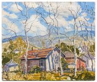 Untitled (Landscape with Barn)