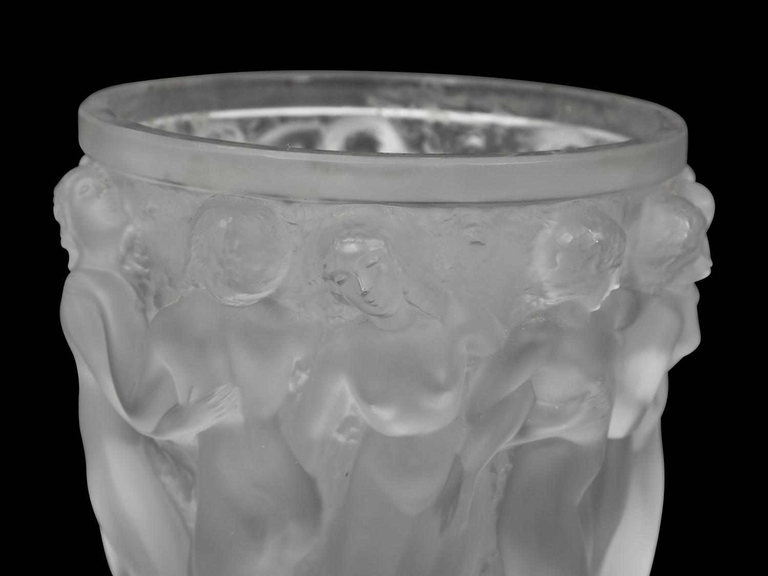 A Lalique Bacchantes Vase