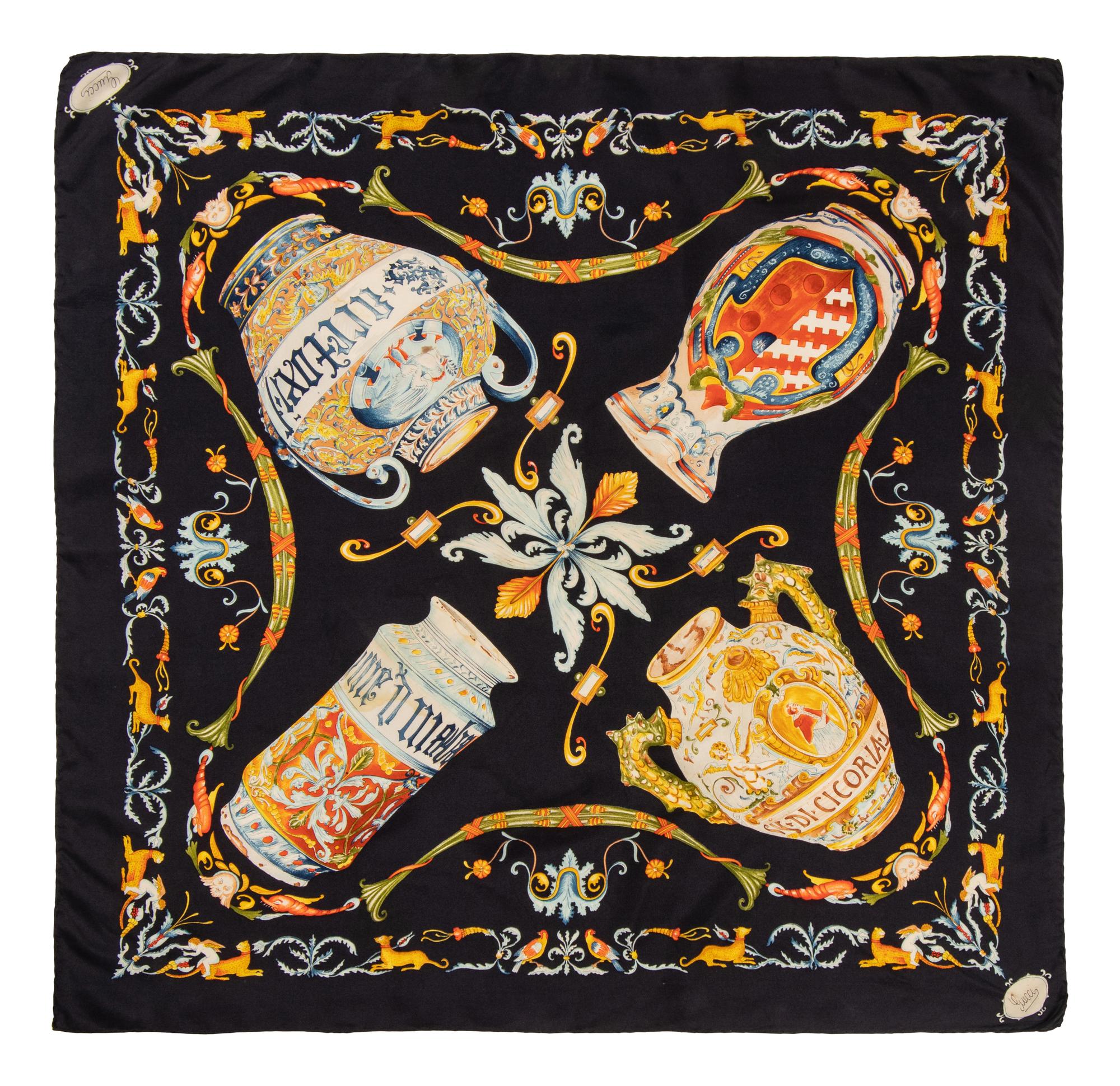 Six Designer Scarves