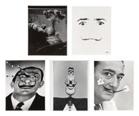 A group of five photographs of Salvador Dalí (Dalí's Underwater Atomic Explosion; Dalí Cyclops; Dalí Explosion; Dalí 's Moustache; Dalí )