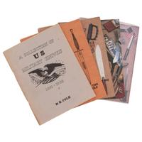 Rare Complete Set of M.H. Cole Knife Books: US Military Knives Books I through IV and The Skinning Knife Book