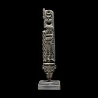 A Parthian or Roman Flint Carved Knife Handle