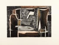 A Group of Three Prints by Gérard Ernest Schneider, and Marcel Fiorini, one of which After Roger Bissière, 1955-1960