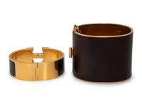 Two Designer Cuffs: Hermès and Cèline