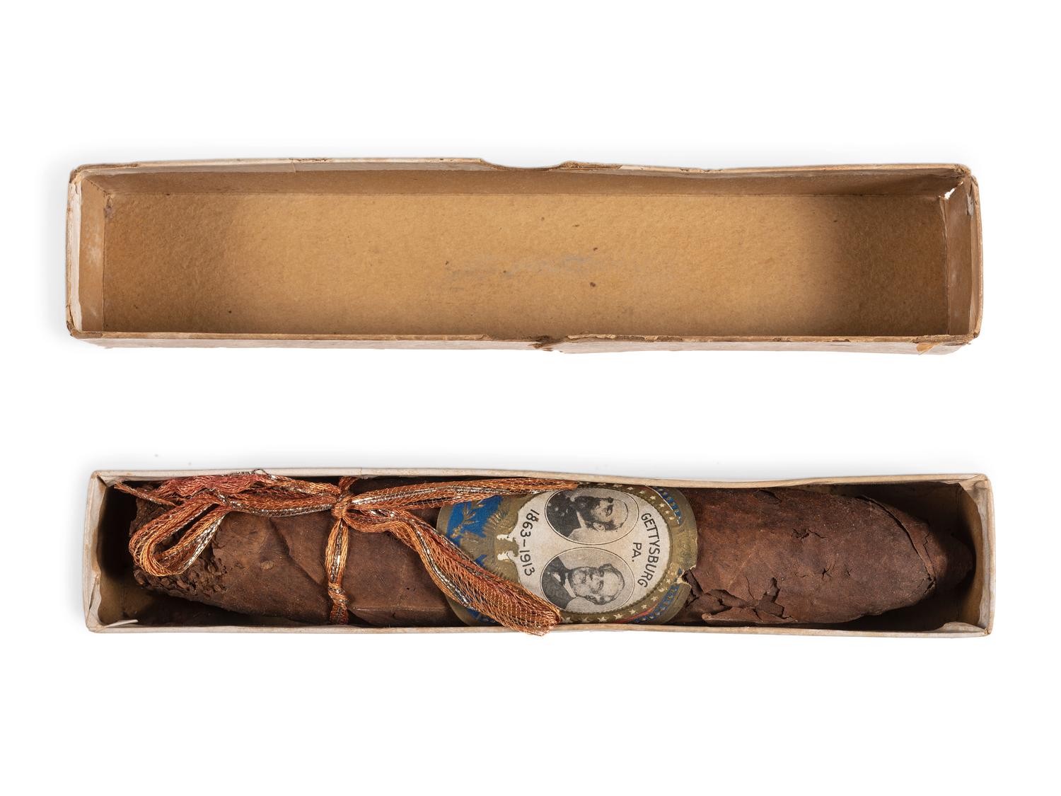 Gettysburg 50th Anniversary "Big Smoke" souvenir cigar. 1914.