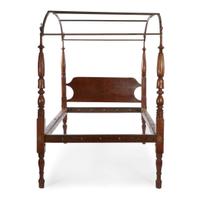 Federal maple field bed New England, early 19th century