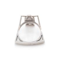 FRENCH, WHITE GOLD AND DIAMOND RING