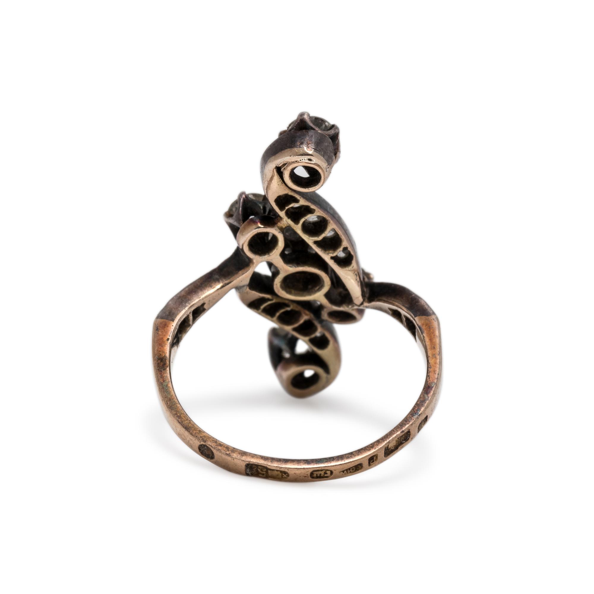 ANTIQUE, DIAMOND RING