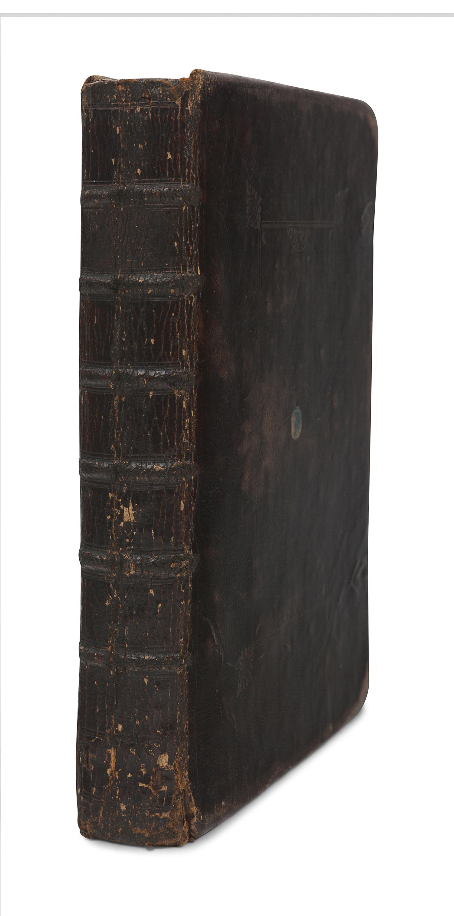 [BIBLE, in English]. The Holy Bible Containing the Old Testament and the New. -- Index Biblicus: or an Exact Concordance to the Holy Bible. -- The Whole Book of Psalms . Cambridge: John Field, 1668, 1666.