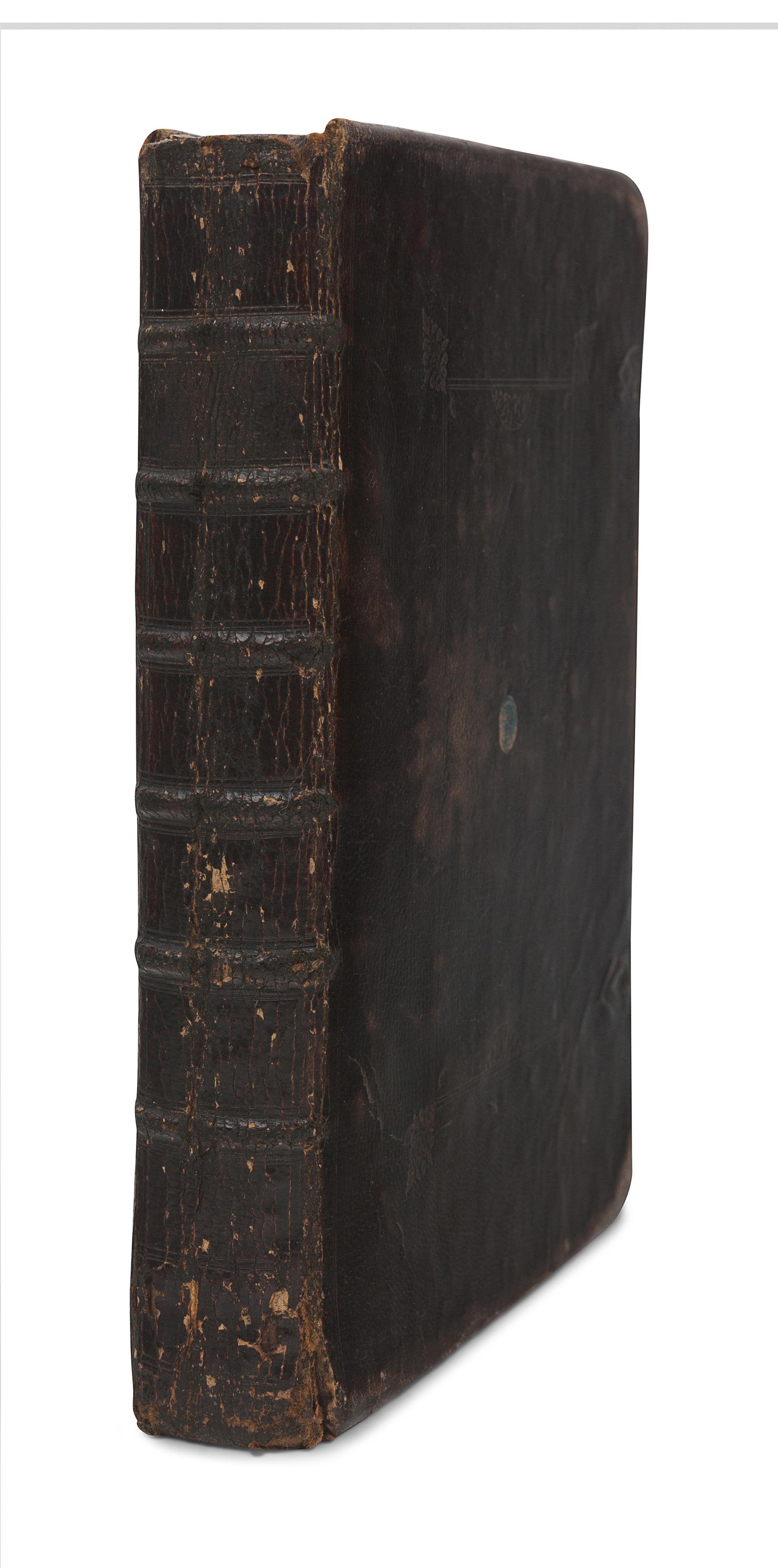 [BIBLE, in English]. The Holy Bible Containing the Old Testament and the New. -- Index Biblicus: or an Exact Concordance to the Holy Bible. -- The Whole Book of Psalms . Cambridge: John Field, 1668, 1666.