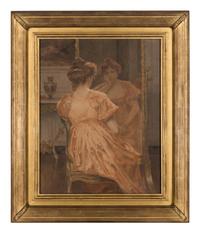 Lady Before a Mirror (Contemplation)