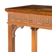A Pair of Chinese Export Style Console Tables